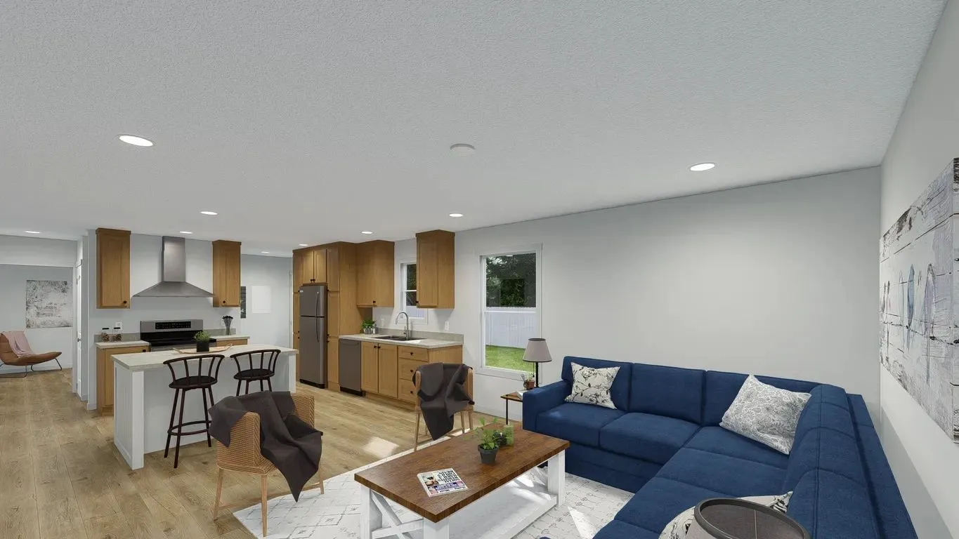 The Move On Up Single Wide home by Patriot Homes for sale at Gulf South Homes in Houma, Louisiana